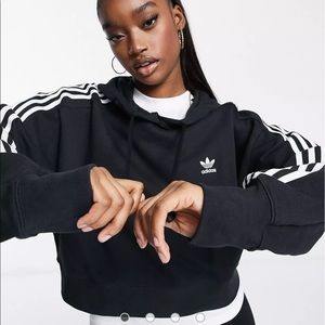 Adidas Originals cropped hoodie